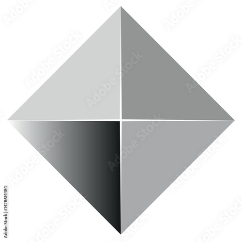Free Download pyramid vector icon black gray - GFXLoad