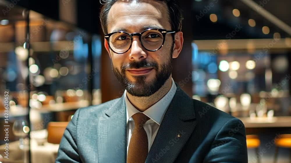 Man in a suit at a jewelry store Man in a suit at a jewelry store
