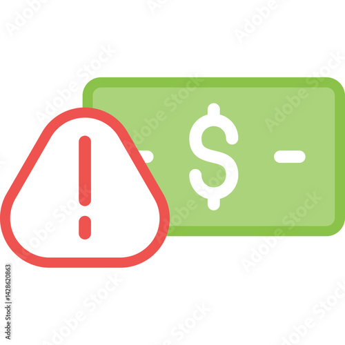 Financial Crime Flat Icon
