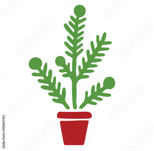 green plant in a pot