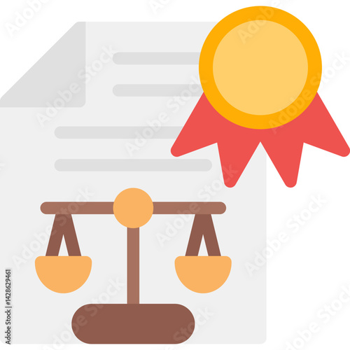 Legal Remedy Flat Icon