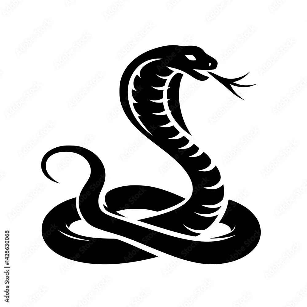 black and white cobra black and white cobra