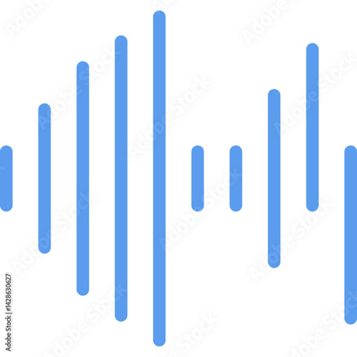 Amplitude Flat Icon