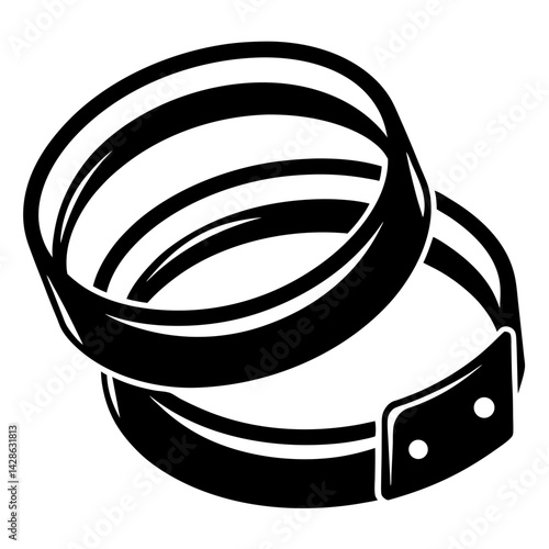 Stylized graphic of interlocked wristbands suggesting partnership, bonds or constraints