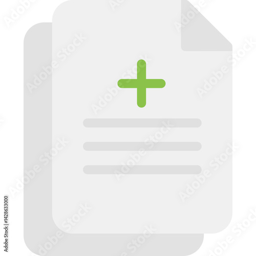 Surgery Consent Flat Icon