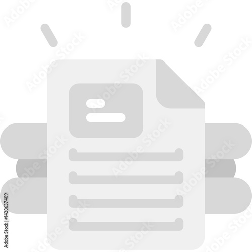 Motivational Quote Flat Icon