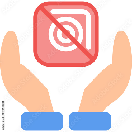 Human Rights Activist Flat Icon
