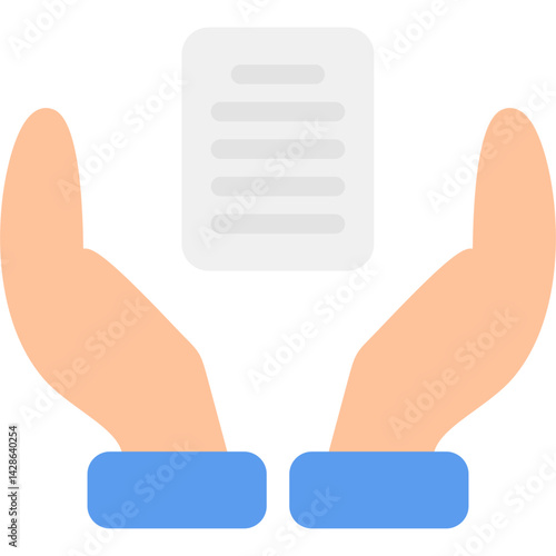 Human Rights Declaration Flat Icon