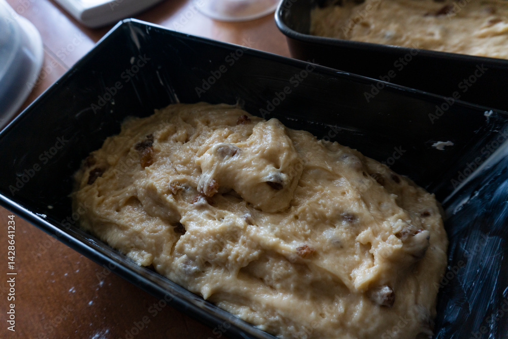 making a cake in a mixer. Cake with white topping. Dessert making a cake in a mixer. Cake with white topping. Dessert