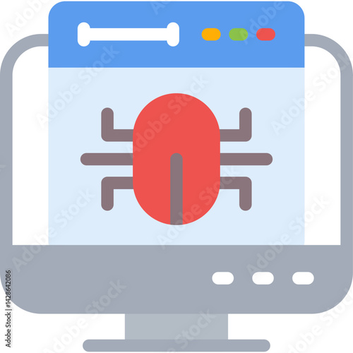 Debugging Flat Icon