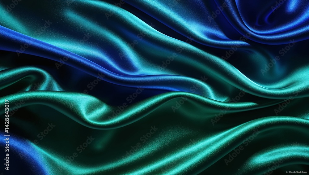 Fototapeta premium The silky texture creates a rich visual experience of movement.