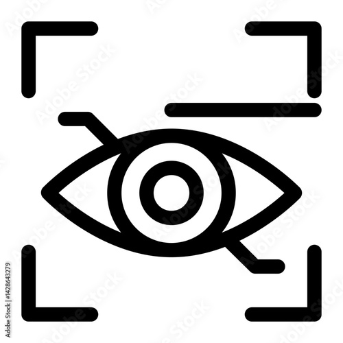 eye scanner icon