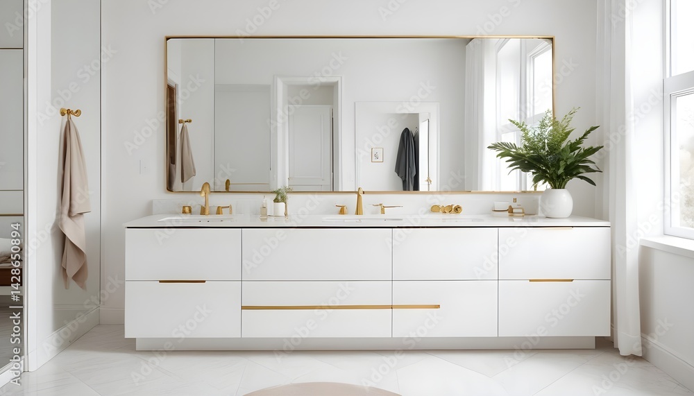 Fototapeta premium interior modern design room 3d