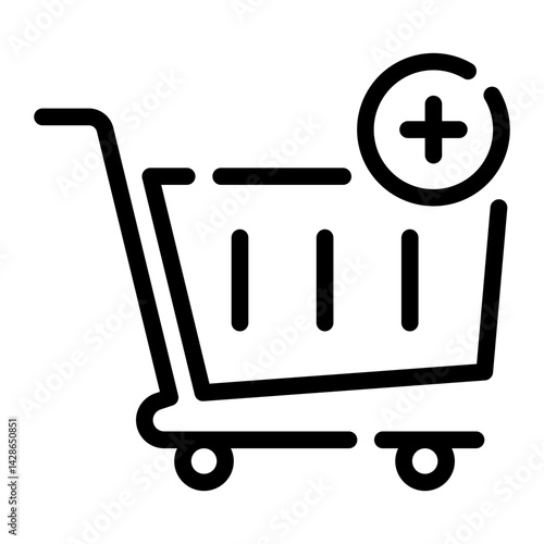 trolley line icon