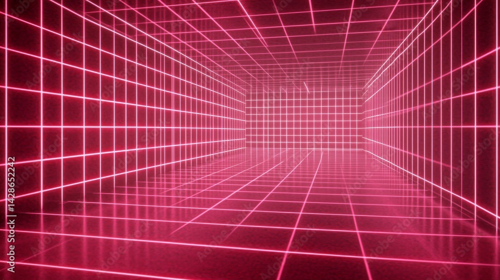 Naklejka premium Vaporwave Inspired Texture and Design