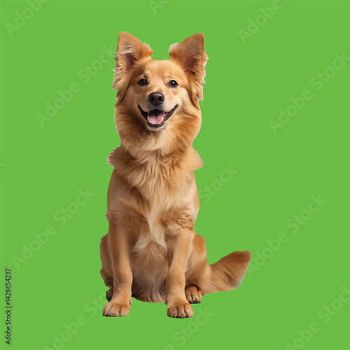 Animal Vector Illustration Deer, Dog, Cat, Red Bull, Cow