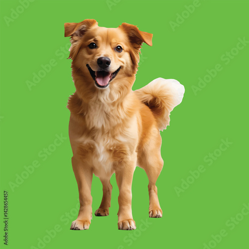 Animal Vector Illustration Deer, Dog, Cat, Red Bull, Cow