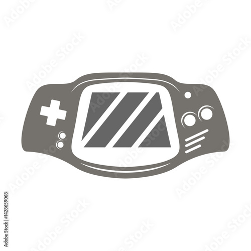 Joystick icon logo design