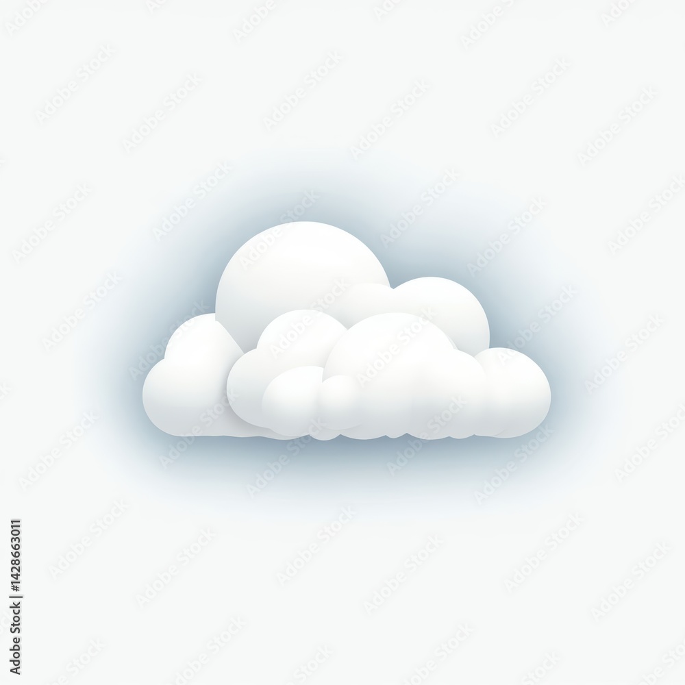Soft white clouds softly floating in a serene sky during a calm afternoon Generative AI Soft white clouds softly floating in a serene sky during a calm afternoon Generative AI