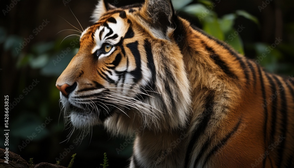 Naklejka premium bengal tiger