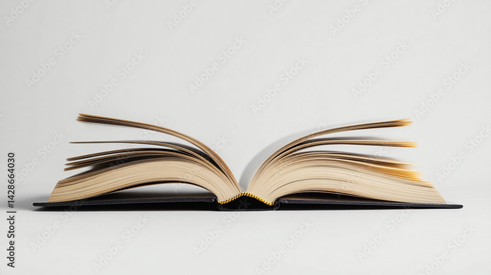 book minimalist mockup with white background book minimalist mockup with white background