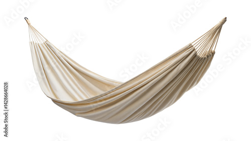 White hammock isolated on transparent background. Png