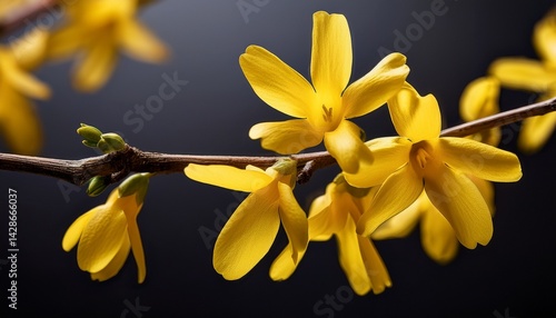 forsythia flower 1
