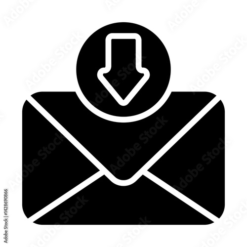 Message Download glyph
