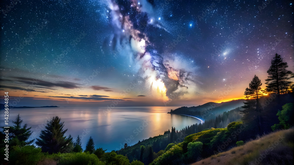 Obraz premium Glittering stars