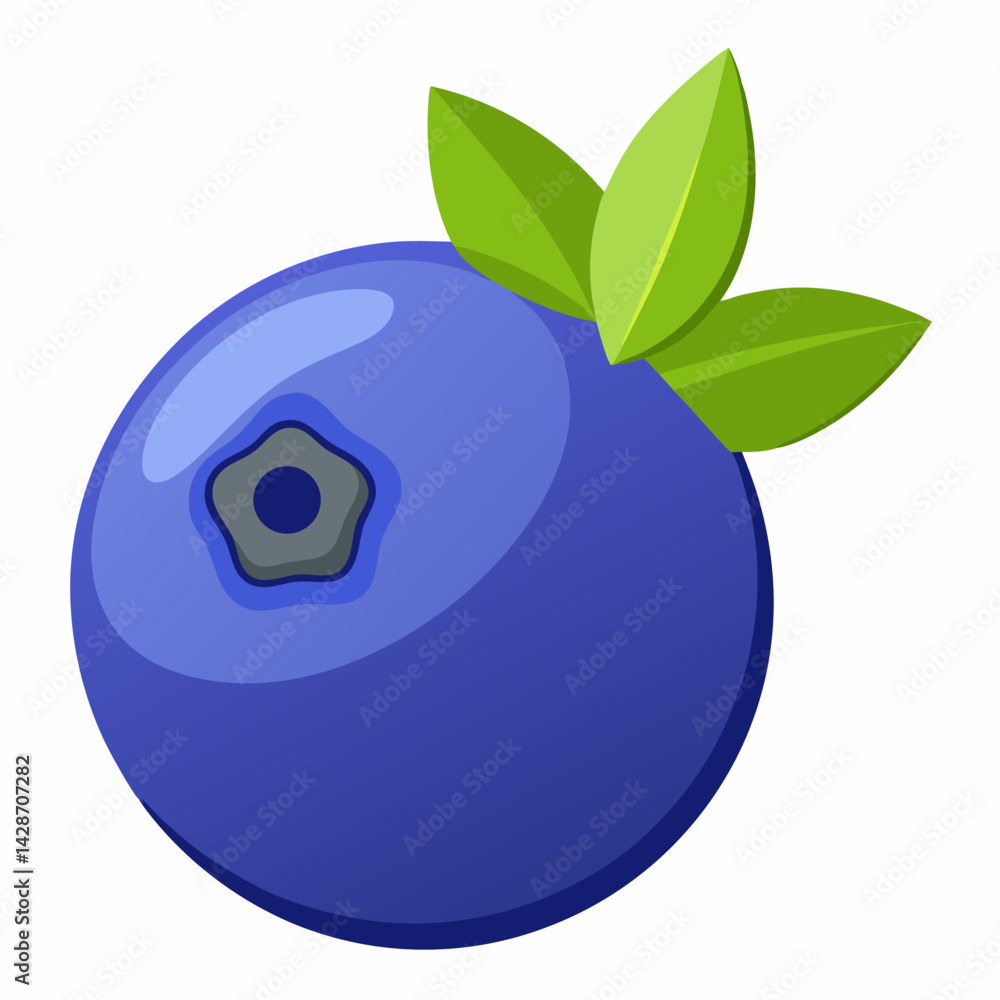 Obraz premium green apple with leaf