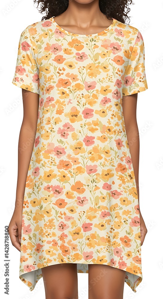 Obraz premium Summer Meadow Dress AI Generated