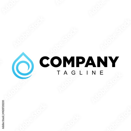 company icon simple water