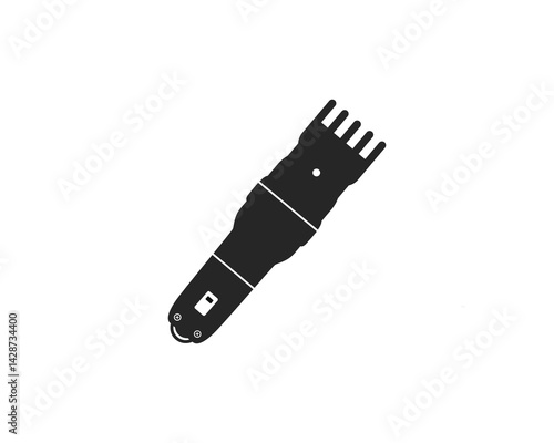 Shaver icon. Electric razor icon. The hairclipper icon isolated on white background.