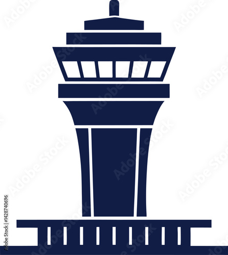 Airport Control Tower Icon