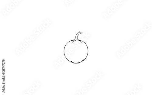 Araza – AI-Created Shiny Small Round Fruit with Prominent Stem