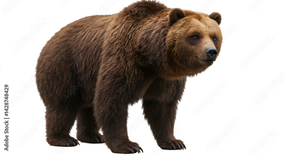 Obraz premium Brown bear portrait