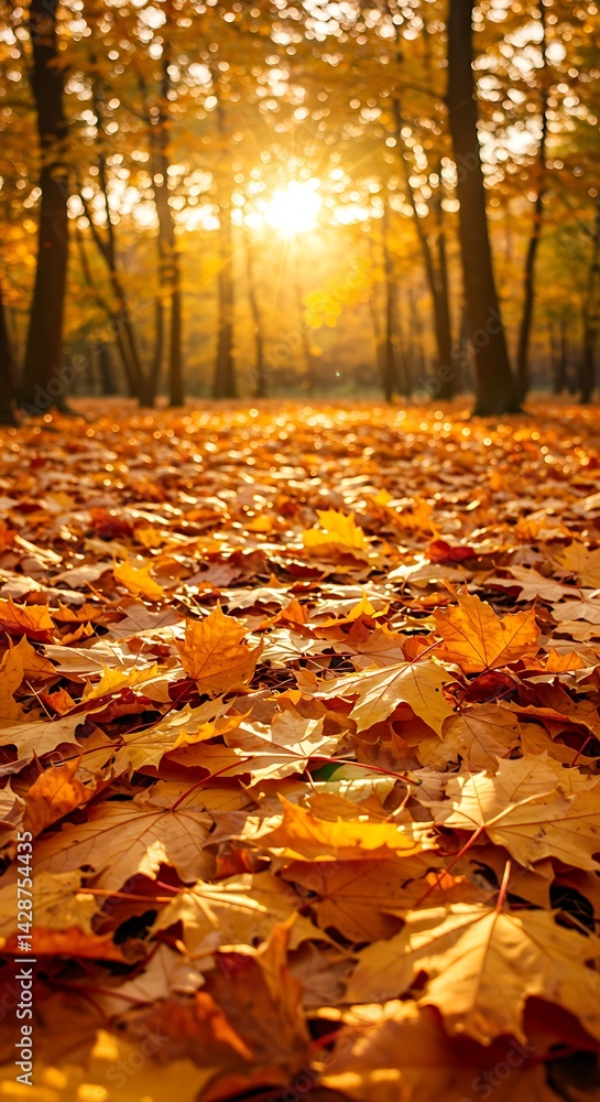 Golden Hour Path AI Generated Golden Hour Path AI Generated