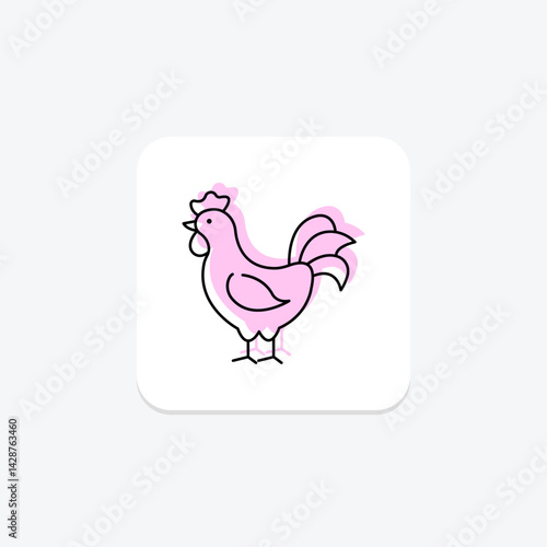 Bantam, vector, pixel perfect, illustrator file