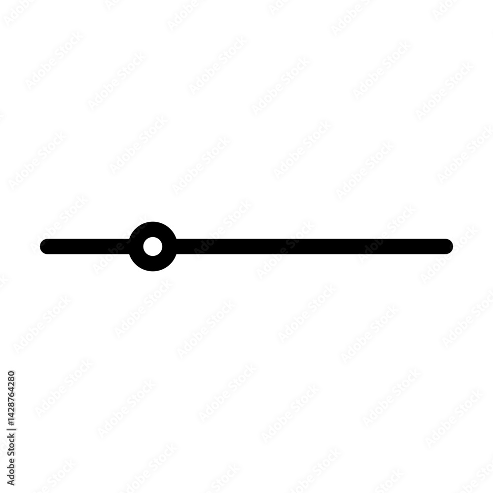 custom made wallpaper toronto digitalvolume slider vector icon for audio adjustment, interface controls, and digital sound settings, flat stroke icon for apps and websites