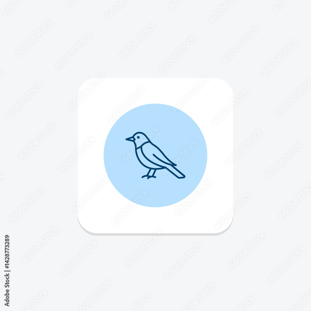 Fototapeta premium Oriole, vector, pixel perfect, illustrator file