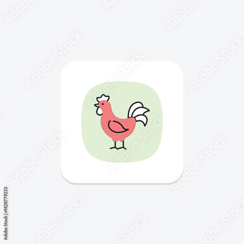 Bantam, vector, pixel perfect, illustrator file