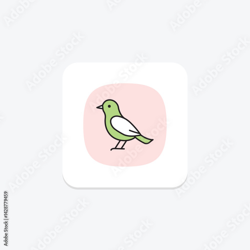 Starling, vector, pixel perfect, illustrator file