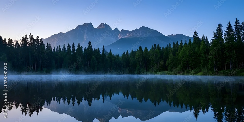 Obraz premium Serene Lake Views