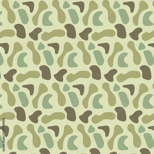 Beautiful Duck Hunter Camouflage seamless pattern design