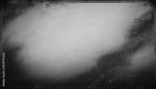 vintage distressed old photo light leaks film grain dust and scratches transparent texture overlay with vignette border dirty gritty grunge analog marble texture generative ai