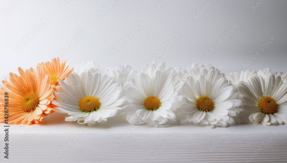 Obraz premium Margaret flower Generated image