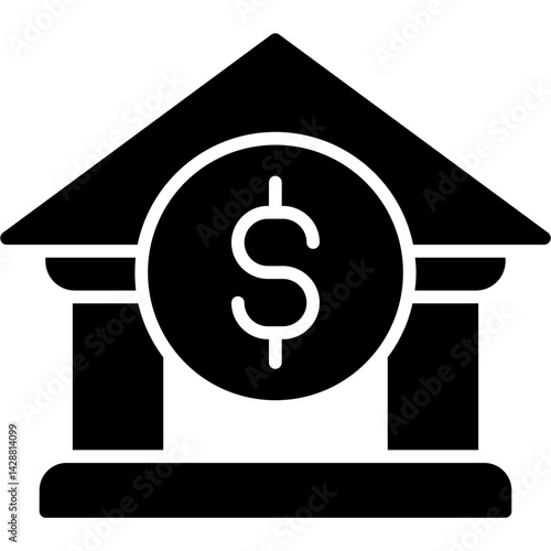 Bank Building Icon