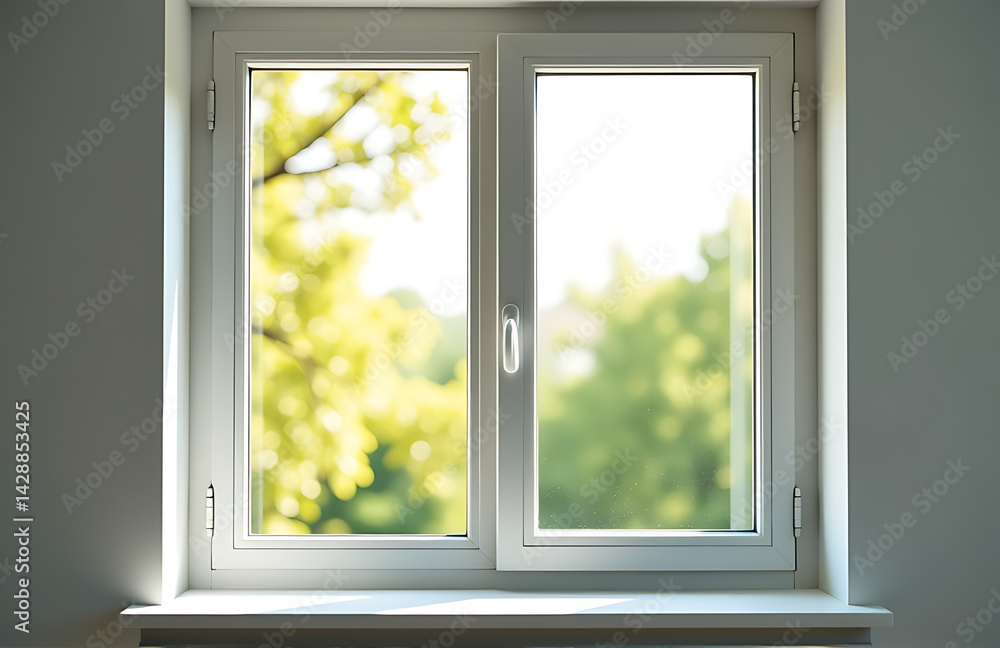 Open Window With Fresh Air Symbolizing Asthma Relief On World Asthma Day