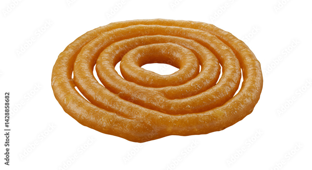 Fototapeta premium Spiral fried sweet food
