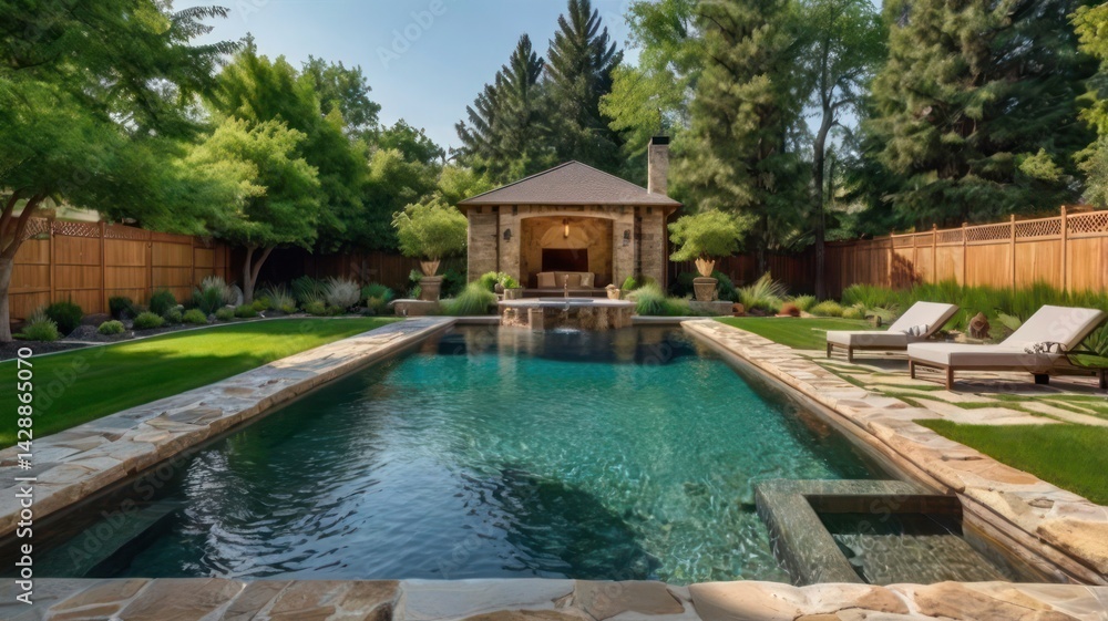 custom made wallpaper toronto digitalswimming pool in a tropical resort